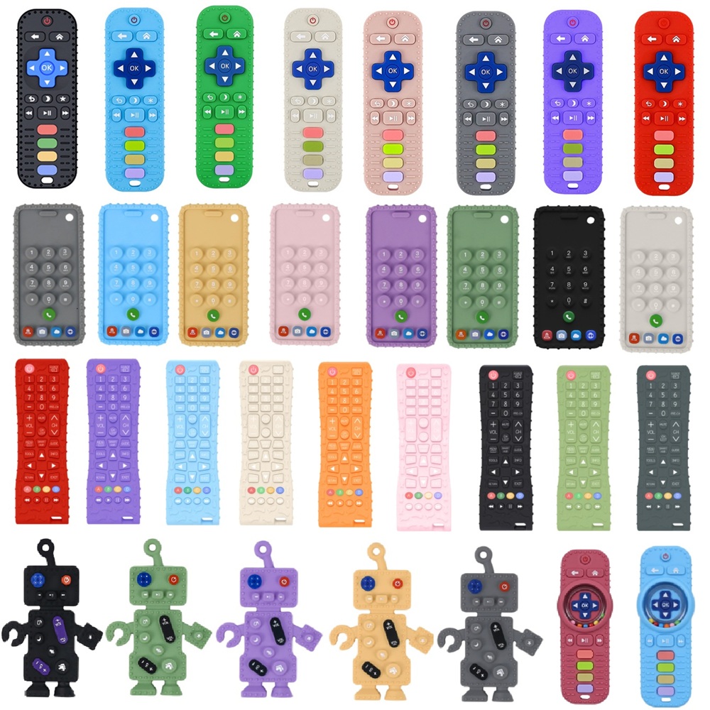 Baby Food For 2 Year Old - 40 Styles Silicone Simulation TV Remote